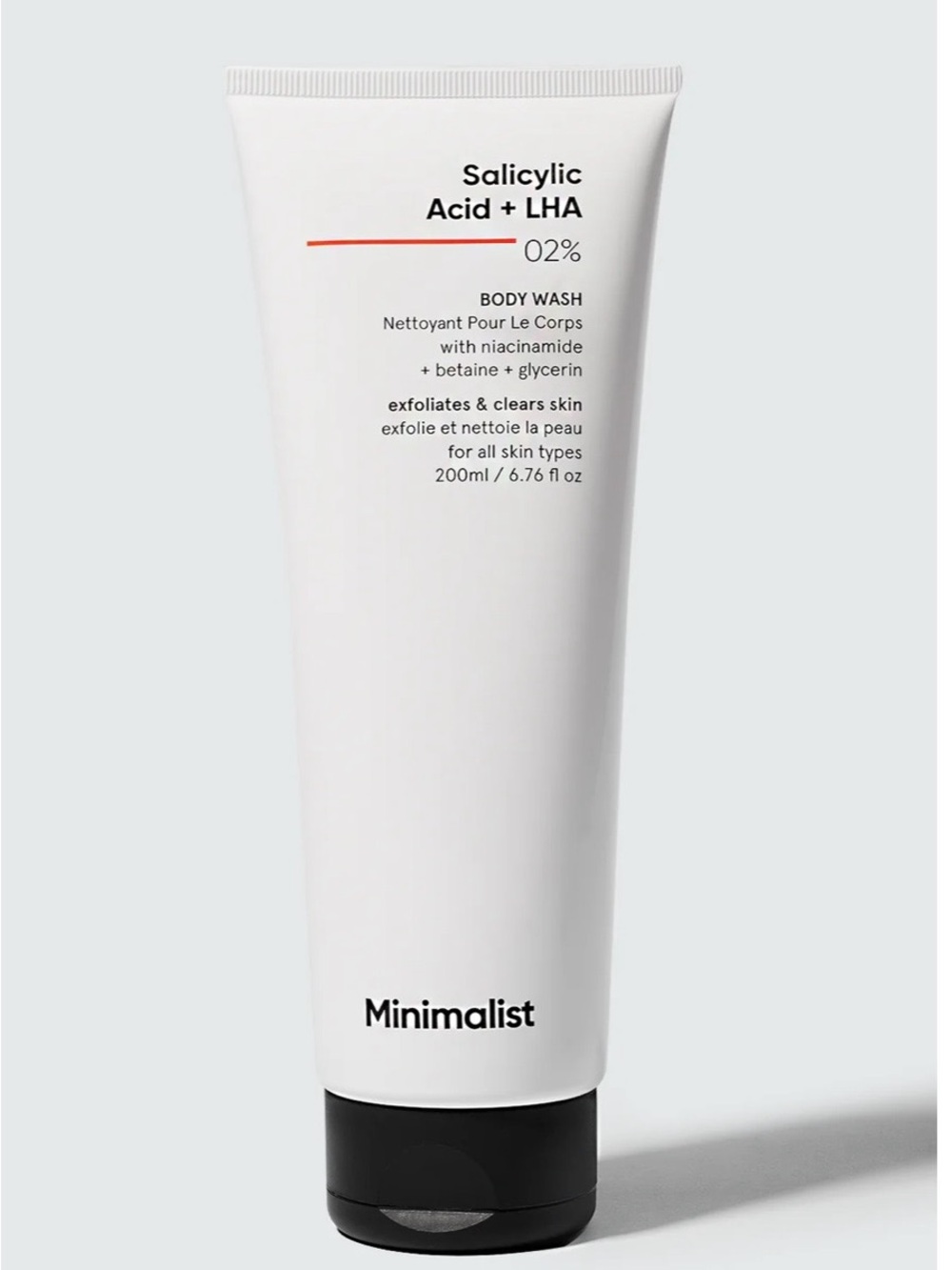 Minimalist Salicylic Acid + LHA Body Wash